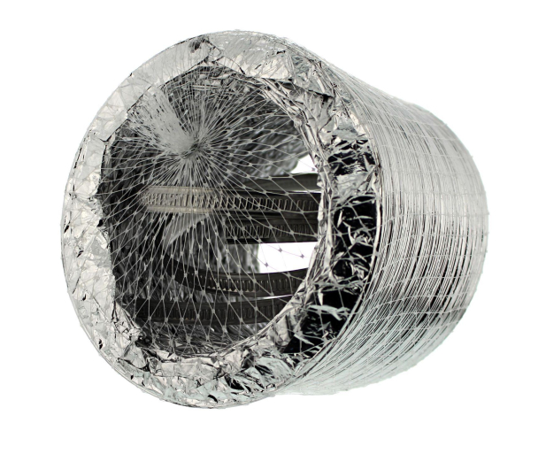 SCANPART Waz wentylacyjny aluminiowy 121, 3,0m z opaskami 1130065300 1130065300 - 1429335 - zdjęcie 2